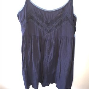 Volcom Bangalow Perfect Blue Beachy Romper. 🌊🏝